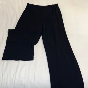 Black Trousers with Elastic Waistband